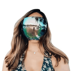 Stylish Protective Face Shield Glasses for Safety