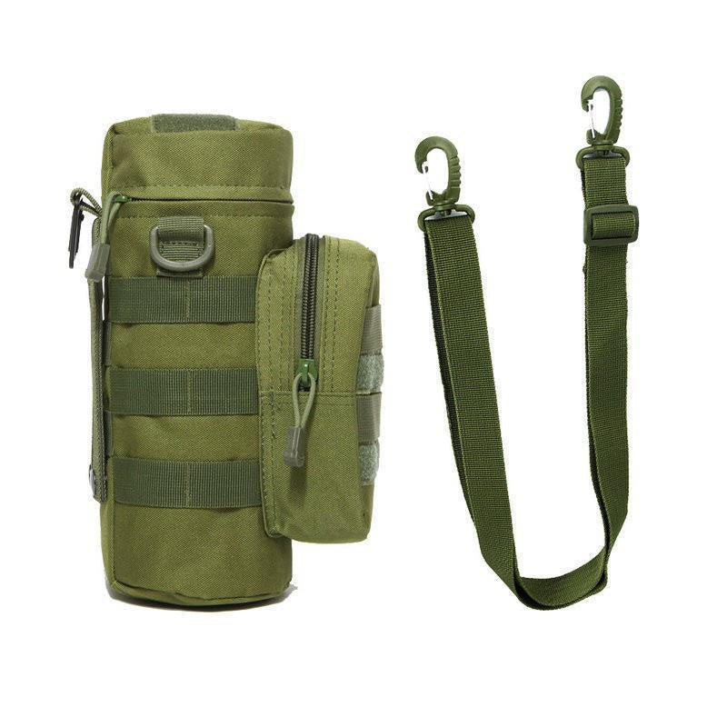 Outdoor Water Bottle Bag Military Kettle Storage Shoulder Bag