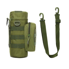 Outdoor Water Bottle Bag Military Kettle Storage Shoulder Bag