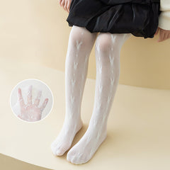 Girls Bunny Pattern Pantyhose Toddler Kids Tights Leggings