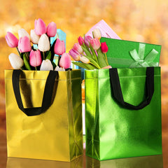 Sparkle Iridescent Gift Bags Mix for Parties and Shopping