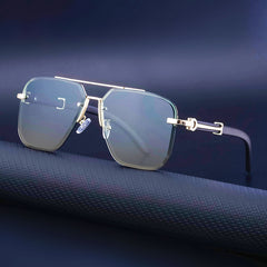 Vintage Square Polarized Sunglasses UV Protection