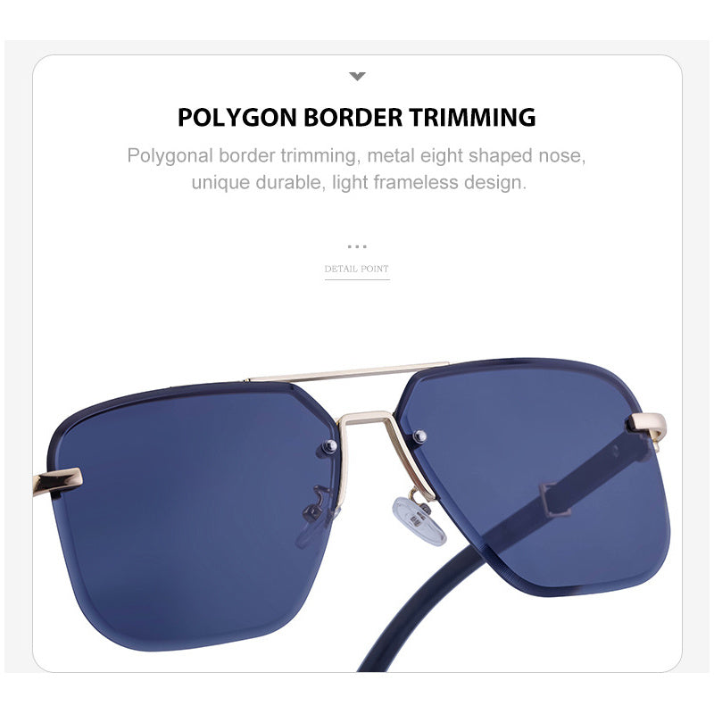 Vintage Square Polarized Sunglasses UV Protection