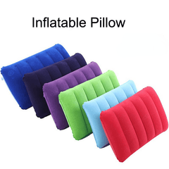 Inflatable Nap Pillow for Camping and Travel - Comfortable Support
