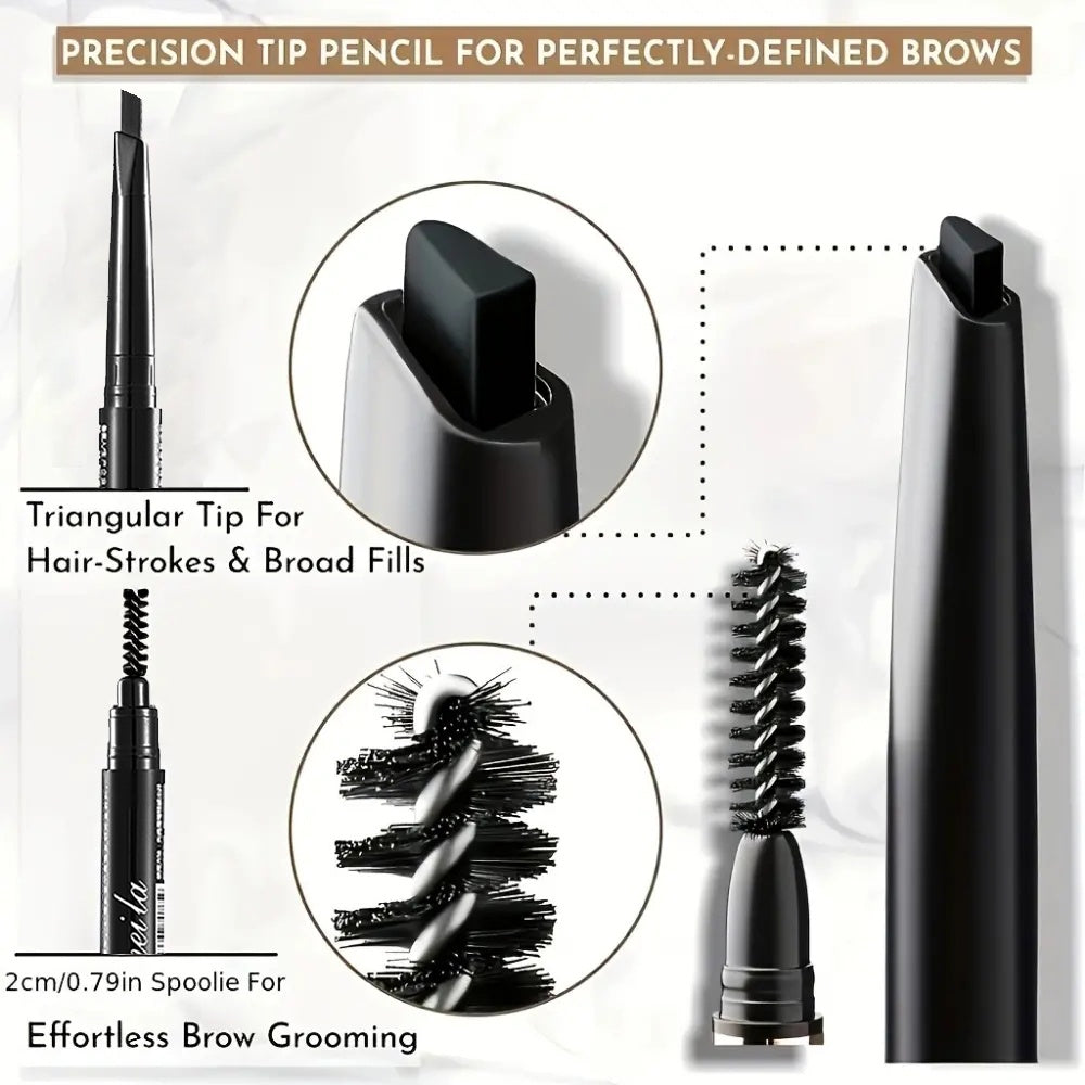 Ultra-Slender Eyebrow Pencil with Spoolie