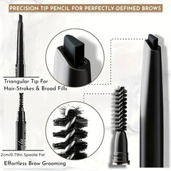 Ultra-Slender Eyebrow Pencil with Spoolie