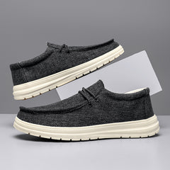 Men's Breathable Lightweight Loafer Shoes with Shoelaces