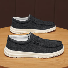 Men's Breathable Lightweight Loafer Shoes with Shoelaces