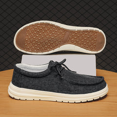 Men's Breathable Lightweight Loafer Shoes with Shoelaces