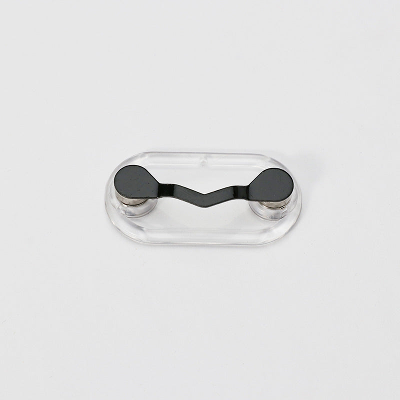 Men's Magnetic Eyeglass Holder Pin Brooch Clothes Clip