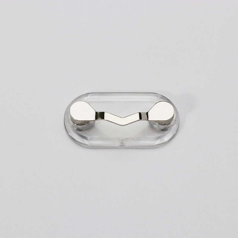 Men's Magnetic Eyeglass Holder Pin Brooch Clothes Clip