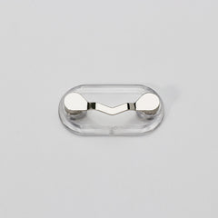 Men's Magnetic Eyeglass Holder Pin Brooch Clothes Clip