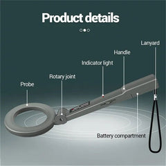 High Accuracy Handheld Metal Detector