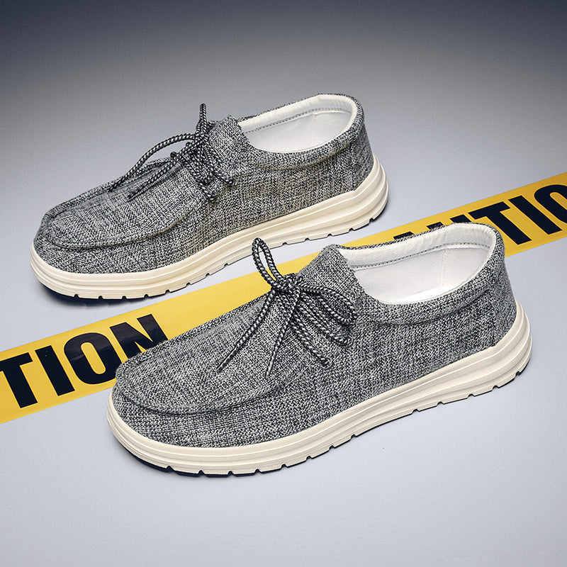 Men's Lace up Sneakers Comfortable Walking Shoes
