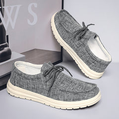 Men's Lace up Sneakers Comfortable Walking Shoes