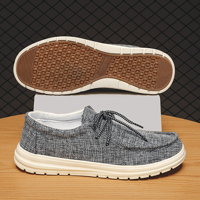Men's Lace up Sneakers Comfortable Walking Shoes