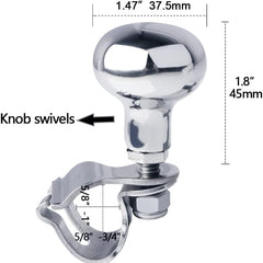 316 SS Boat Steering Wheel Knob Marine Sport Maneuvering Spinner