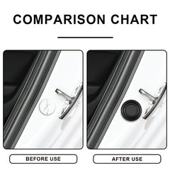 Car Anti-collision Strip Rearview Mirror Bumper Rubber Strip