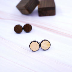 Men's Round Cufflinks for Formal Shirts with Box