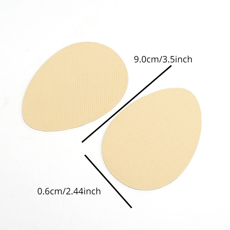 3 Pairs Anti Slip Shoe Sole Protectors Adhesive Front Foot