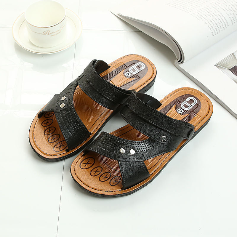 Men's Hollow Out Non Slip Sandals for Outdoor Beach