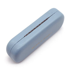 Men's Vintage PU Leather Glasses Case Hard Eyeglasses Protector
