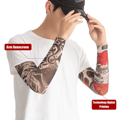 UV Protection Tattoo Arm Sleeves for Men and Women