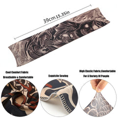 UV Protection Tattoo Arm Sleeves for Men and Women