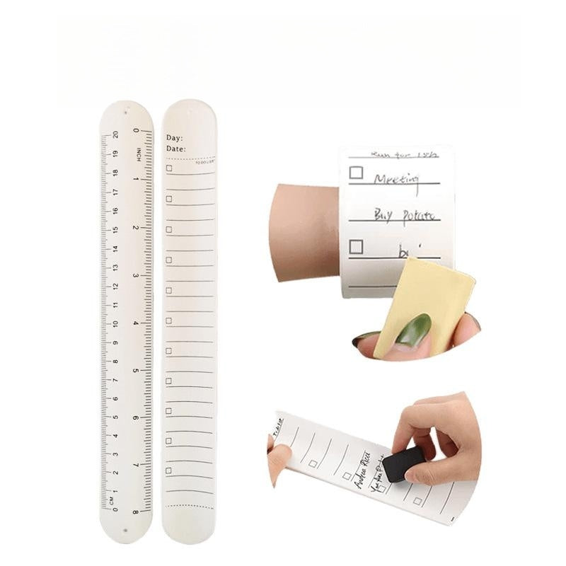 Silicone Memo Wrist Band - Wearable & Waterproof To Do List