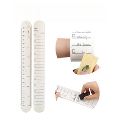 Silicone Memo Wrist Band - Wearable & Waterproof To Do List