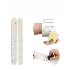 Silicone Memo Wrist Band - Wearable & Waterproof To Do List