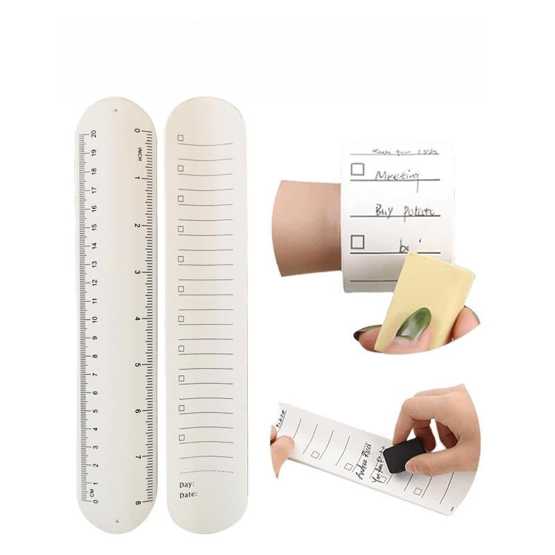 Silicone Memo Wrist Band - Wearable & Waterproof To Do List