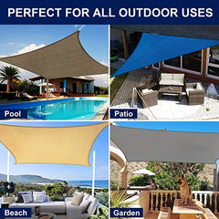 Durable Shading Net Cover for Yard Balcony Garden 200x400cm