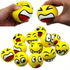 12pcs Random Style Stress Balls for Tension Relief and Relaxation