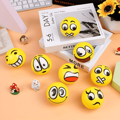 12pcs Random Style Stress Balls for Tension Relief and Relaxation