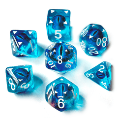 Dragon Eye Dice Set 7pcs Polyhedral Board Game Accessories