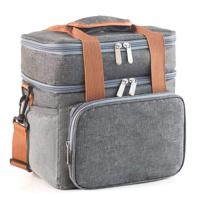 Insulated Lunch Box for Adults Leakproof Cooler Bag Keeps Food Fresh