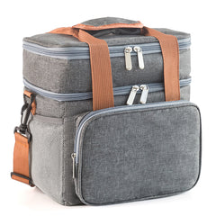 Insulated Lunch Box for Adults Leakproof Cooler Bag Keeps Food Fresh