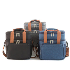 Insulated Lunch Box for Adults Leakproof Cooler Bag Keeps Food Fresh