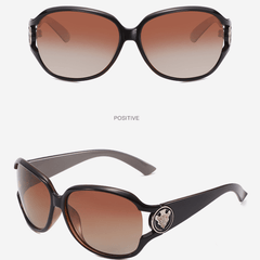Vintage Square Frame Polarized Sunglasses UV Protection