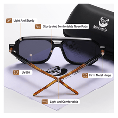 MePanda Square Sunglasses Unisex Driving Travel