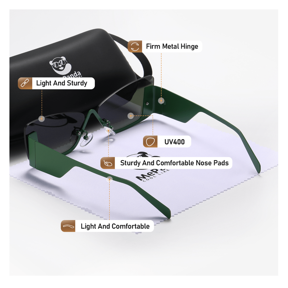 MePanda Metal UV Protection Sunglasses Unisex