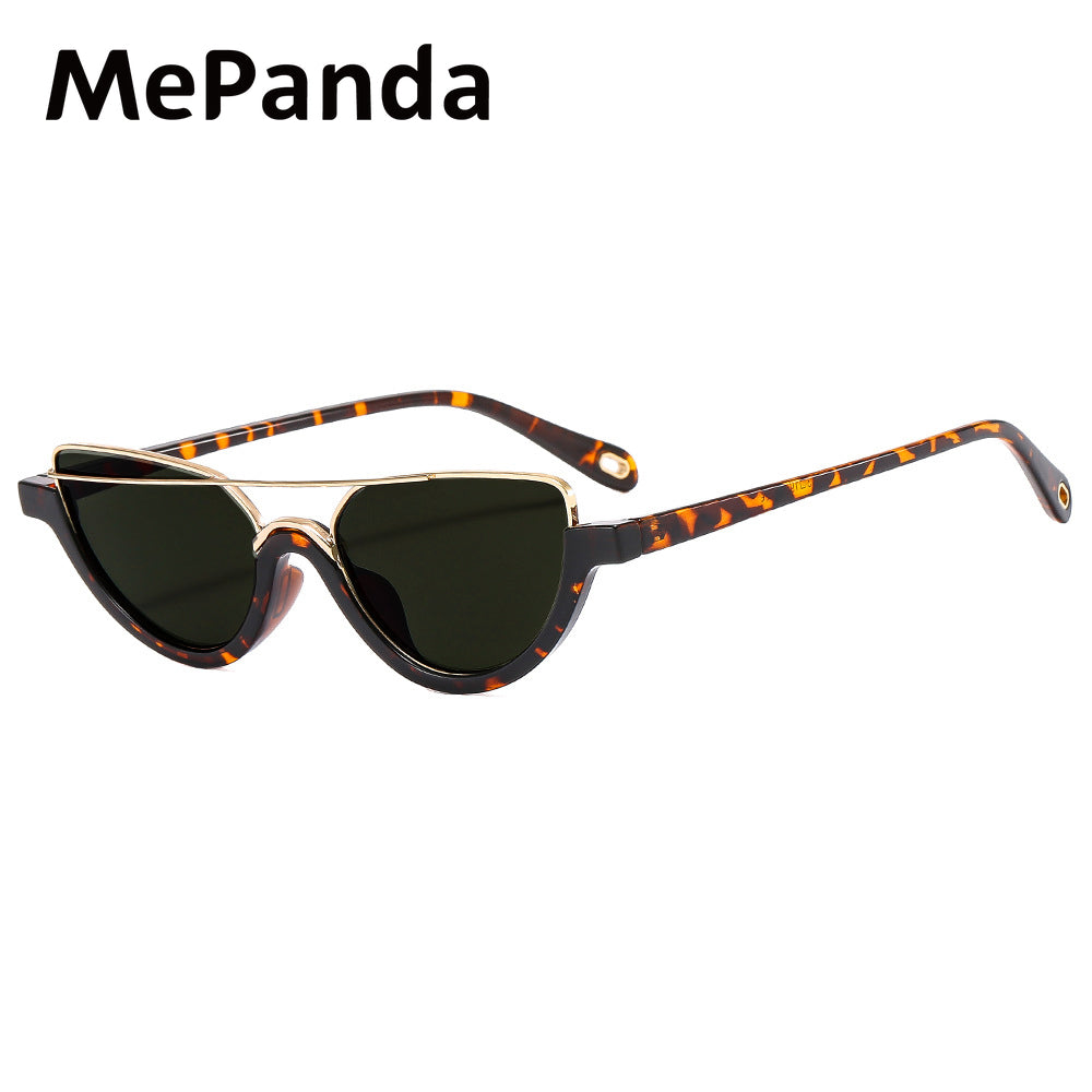 MePanda Half Frame Sunglasses for Outdoor Travel Party