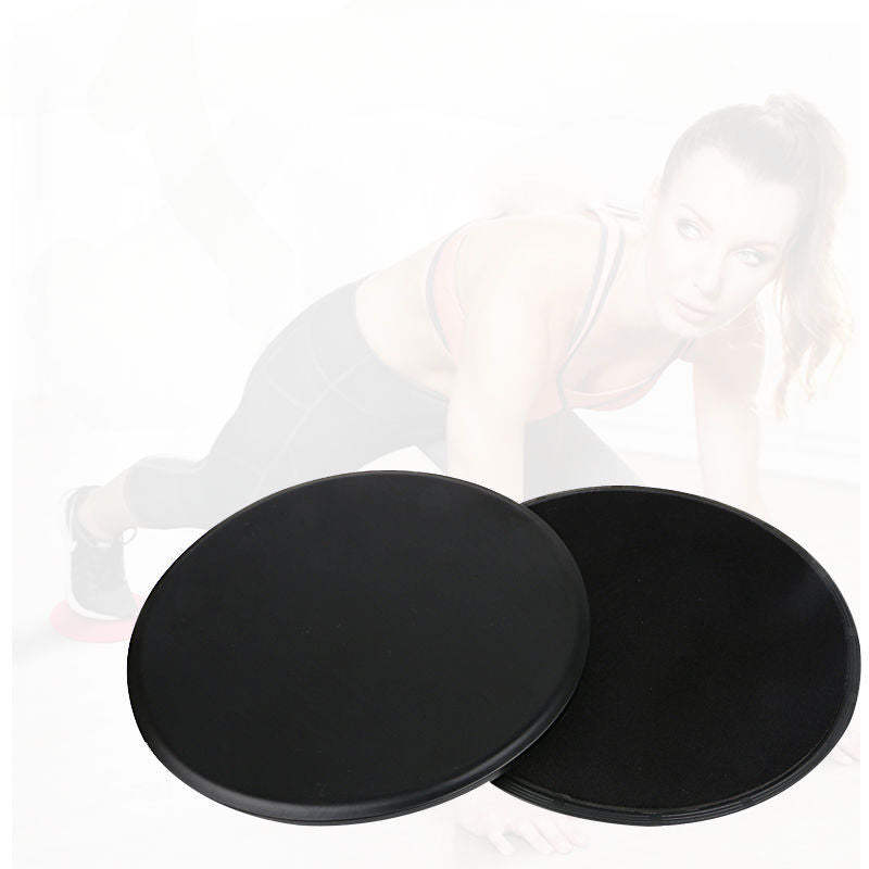 2pcs Portable Yoga Sliding Disc Abdominal Core Muscle Training Gliding Disc