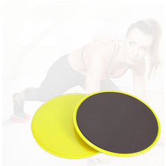 2pcs Portable Yoga Sliding Disc Abdominal Core Muscle Training Gliding Disc