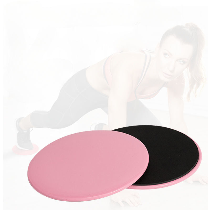 2pcs Portable Yoga Sliding Disc Abdominal Core Muscle Training Gliding Disc