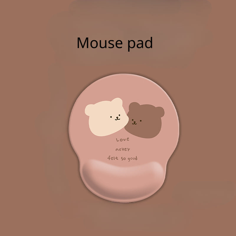 3D Silicone Wrist Guard Mouse Pad - Anti-Slip Wrist Pad