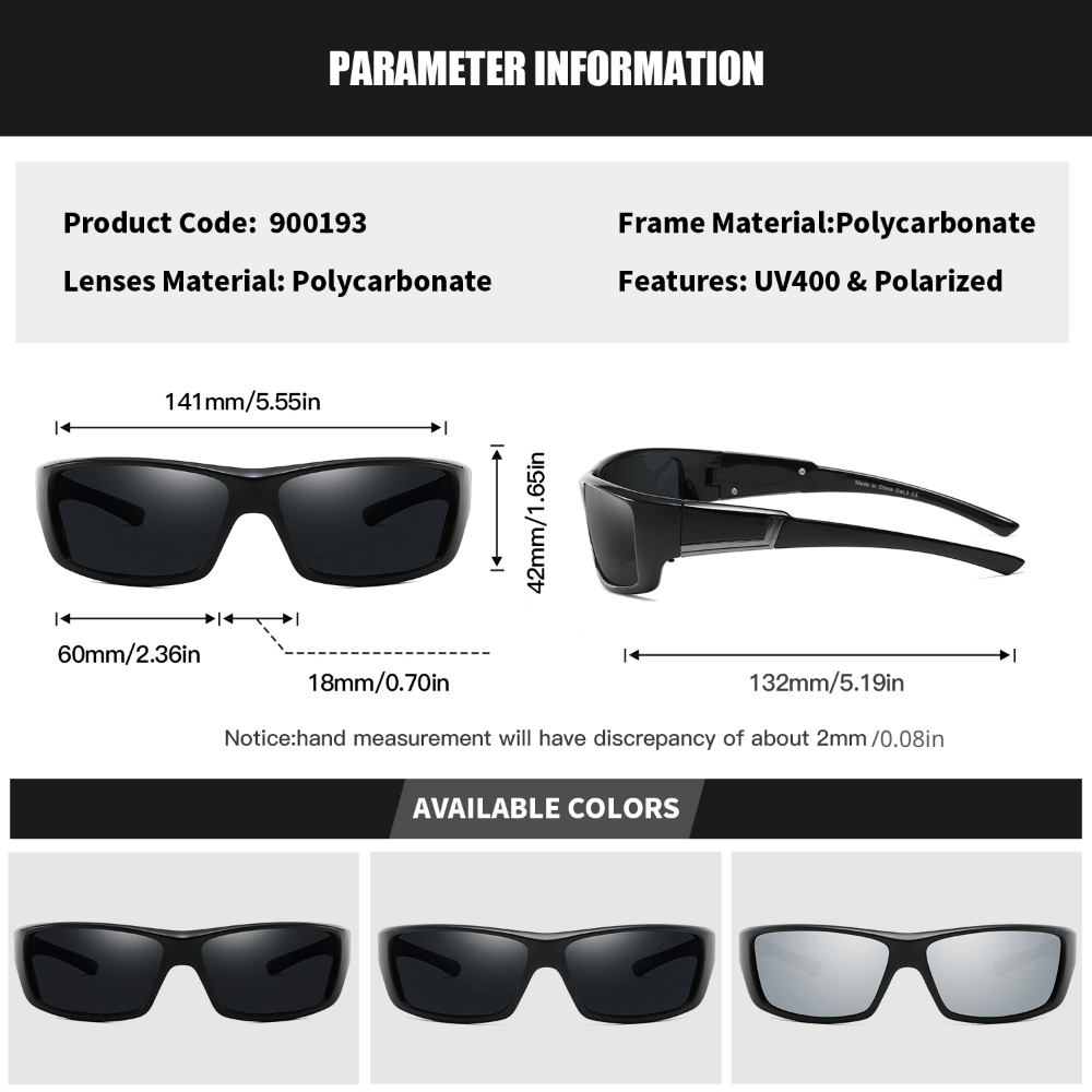RoyalHot Polarized Sports Sunglasses UV Protection