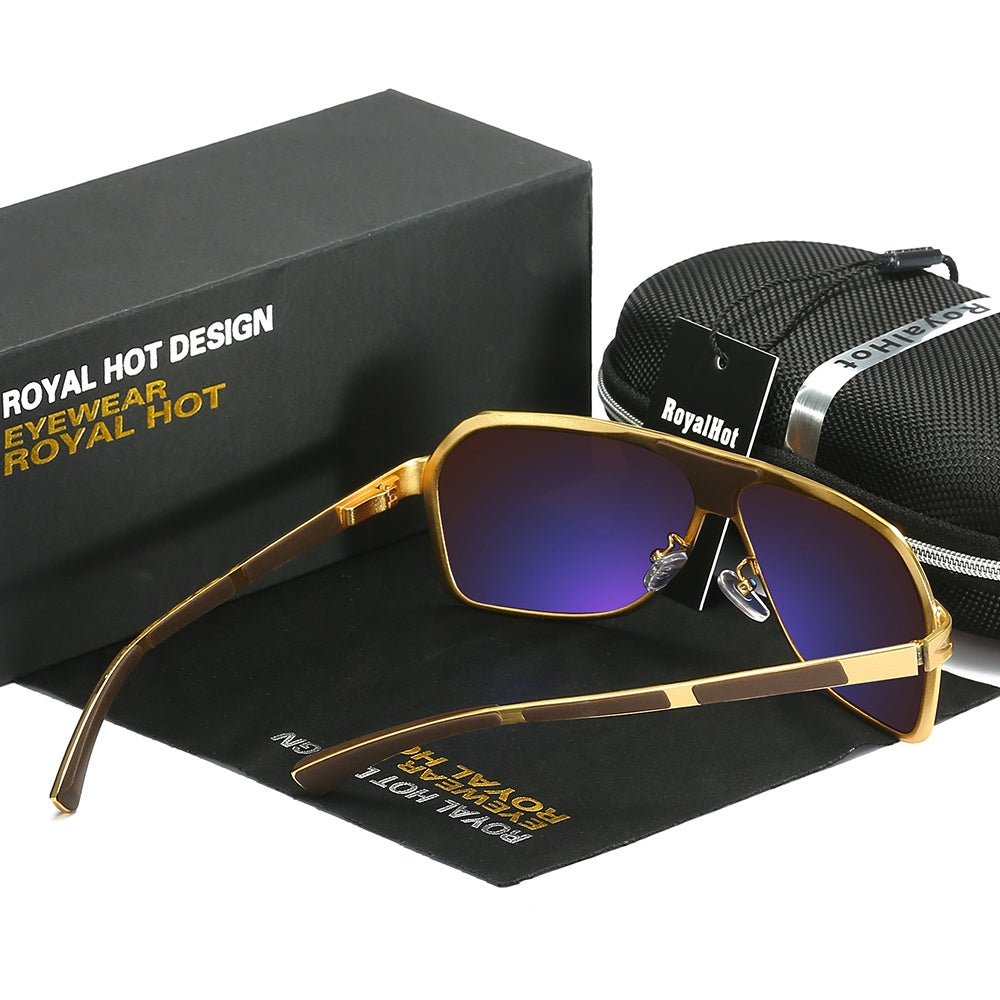 RoyalHot Metal Alloy Polarized Sunglasses UV400