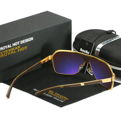 RoyalHot Metal Alloy Polarized Sunglasses UV400